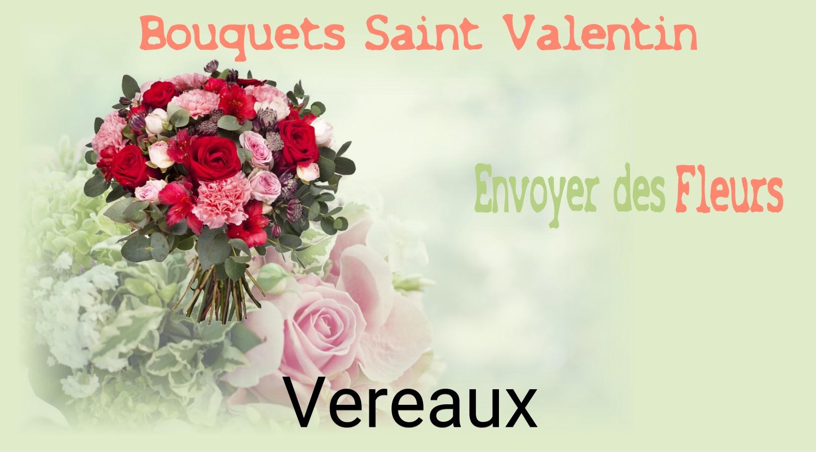 Roses de Saint-Valentin livrées à Vereaux